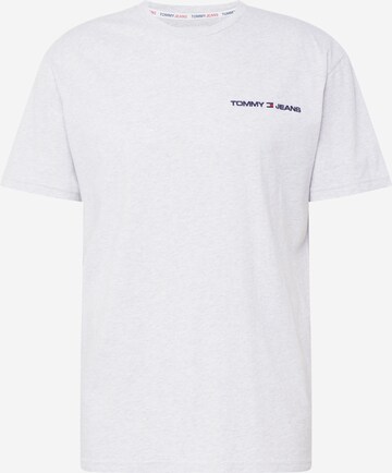 T-Shirt Tommy Jeans en gris : devant