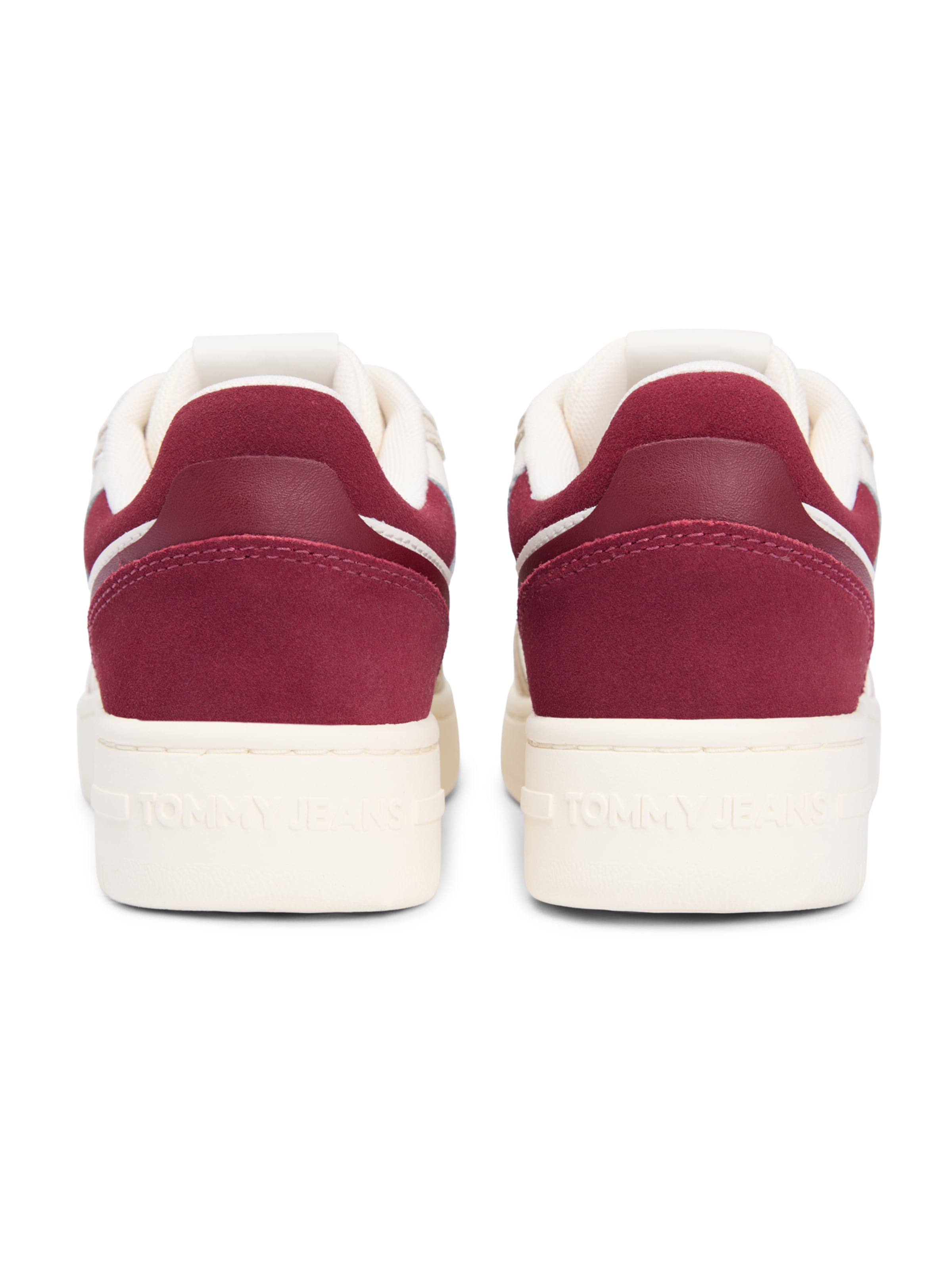 Tommy Jeans Низкие кроссовки 'TJW RETRO BASKET SNEAKER' в Бежевый