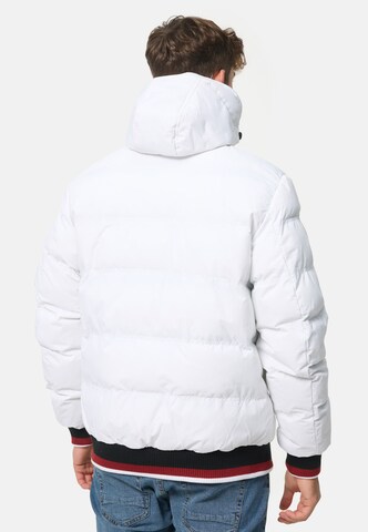 Veste d’hiver 'Marlon' INDICODE JEANS en blanc