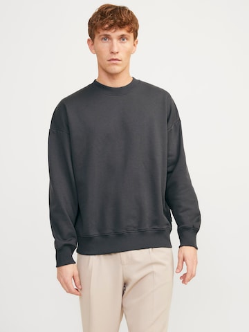 JACK & JONES Sweatshirt 'Harvey' in Grey: front