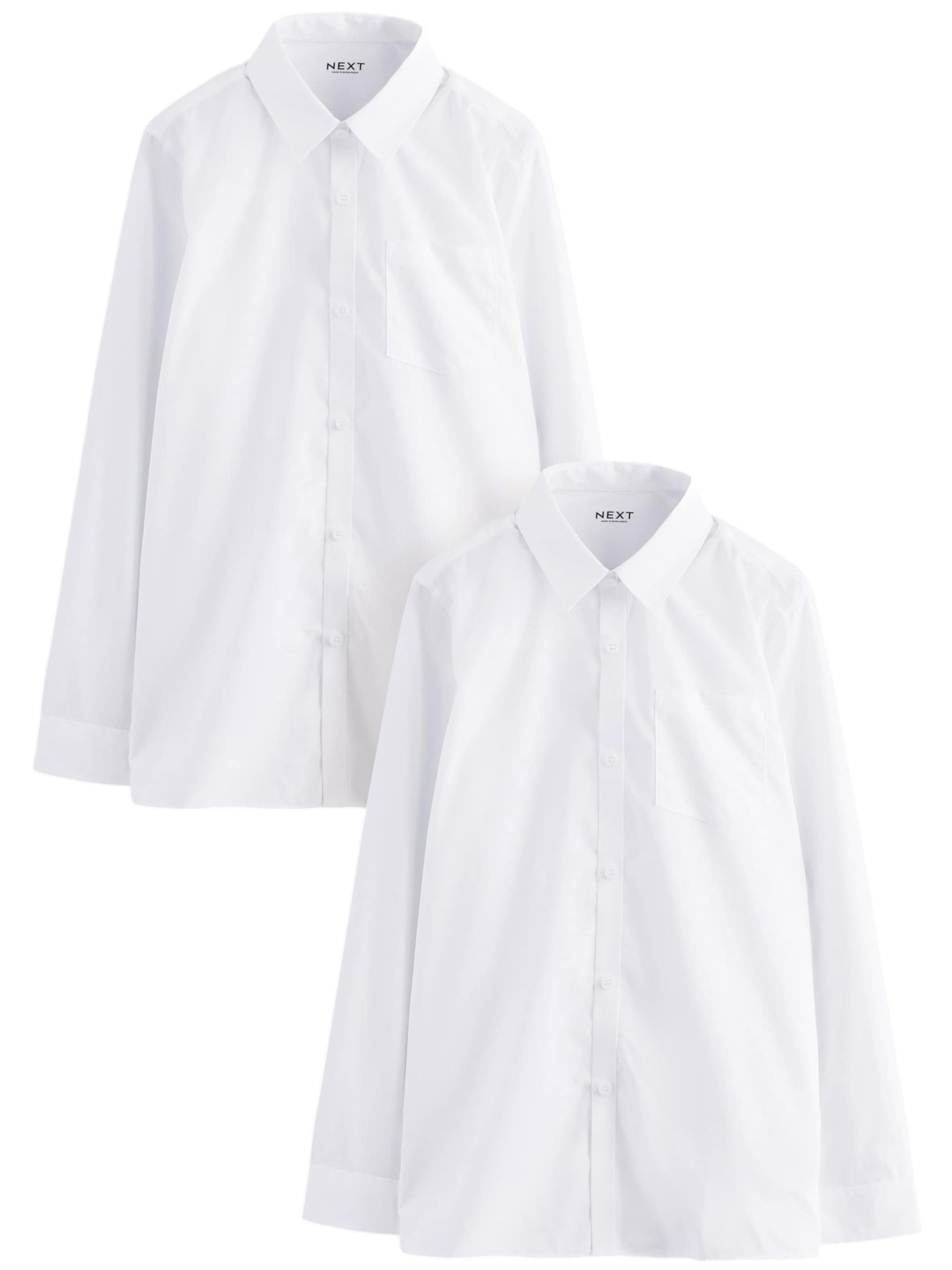 Next Regular fit Πουκάμισο σε λευκό: μπροστά