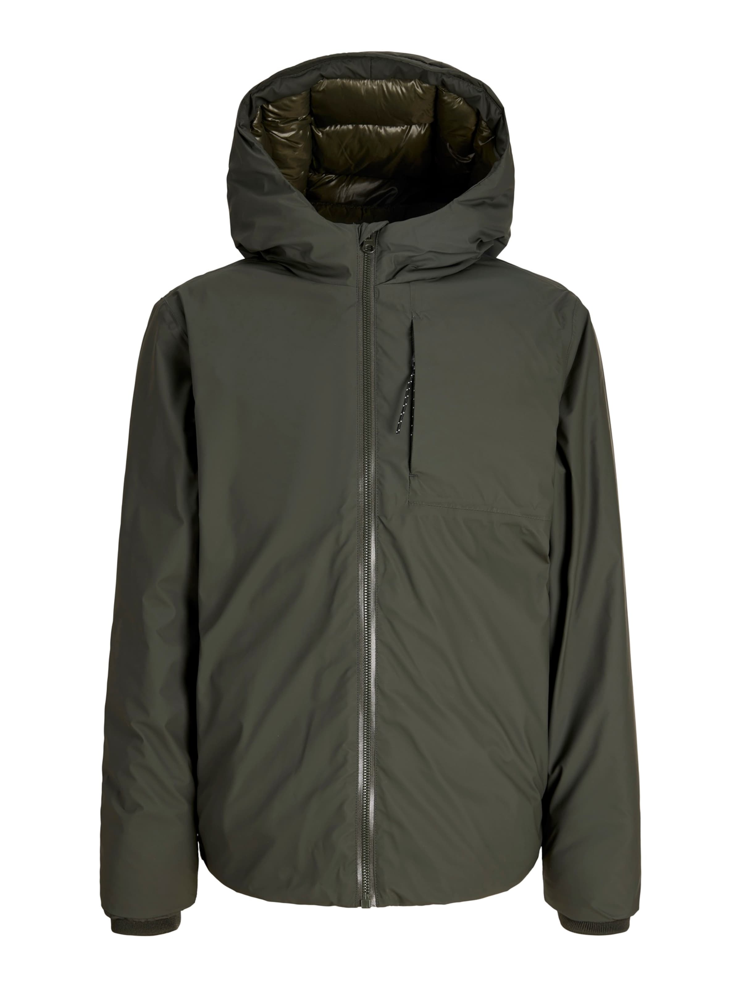 Jack & Jones Junior Between-Season Jacket 'JCOCLUB' in Grey: front