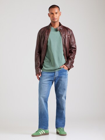 LEVI'S ® Μπλουζάκι 'RED TAB' σε πράσινο
