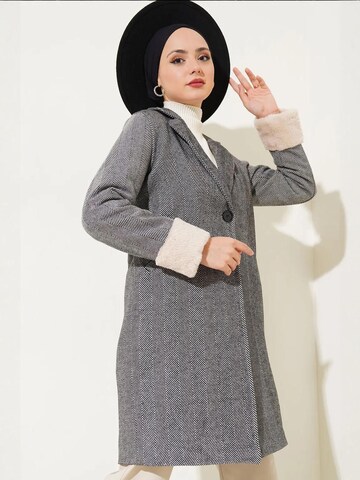 Bigdart - Sobretudo meia-estação em preto: frente