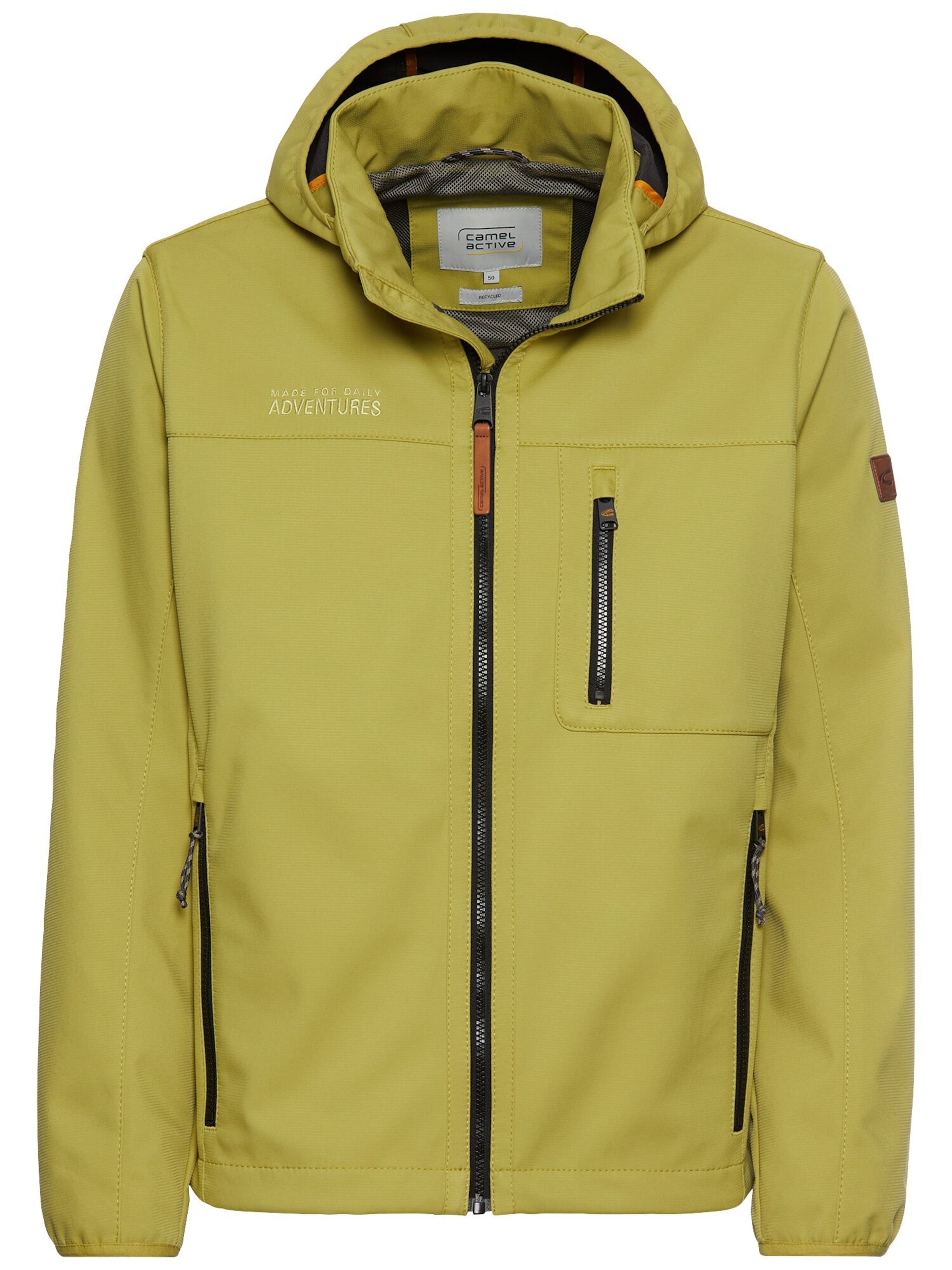 CAMEL ACTIVE Blouson mit reflektierenden Details in Grün: Vorderseite