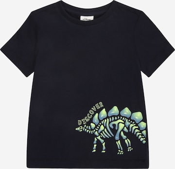 T-Shirt s.Oliver en bleu : devant