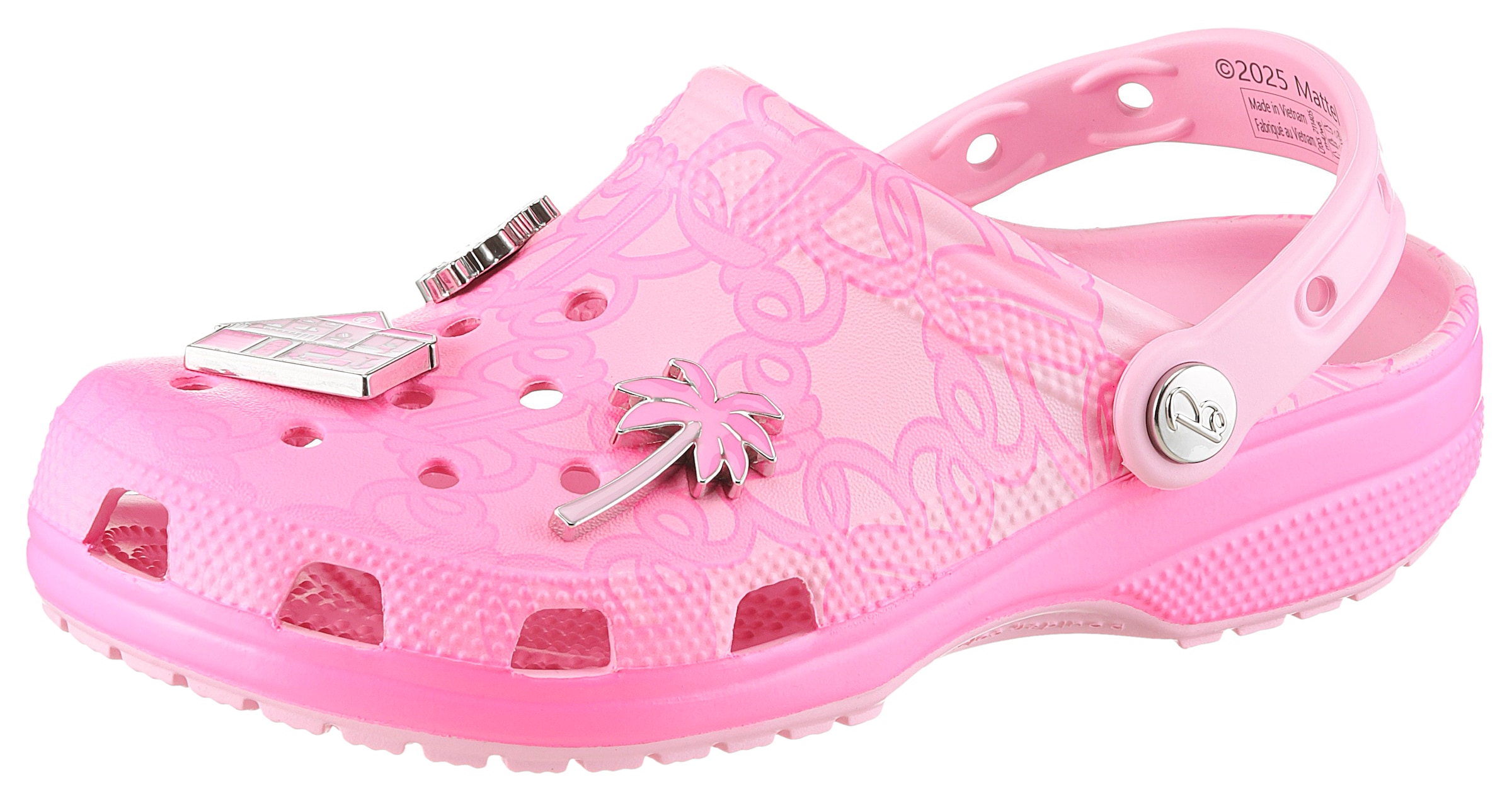 Crocs Clogs in Pink: Vorderseite