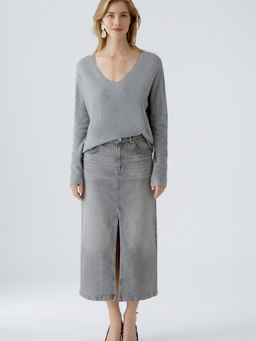 OUI Pullover in Grau