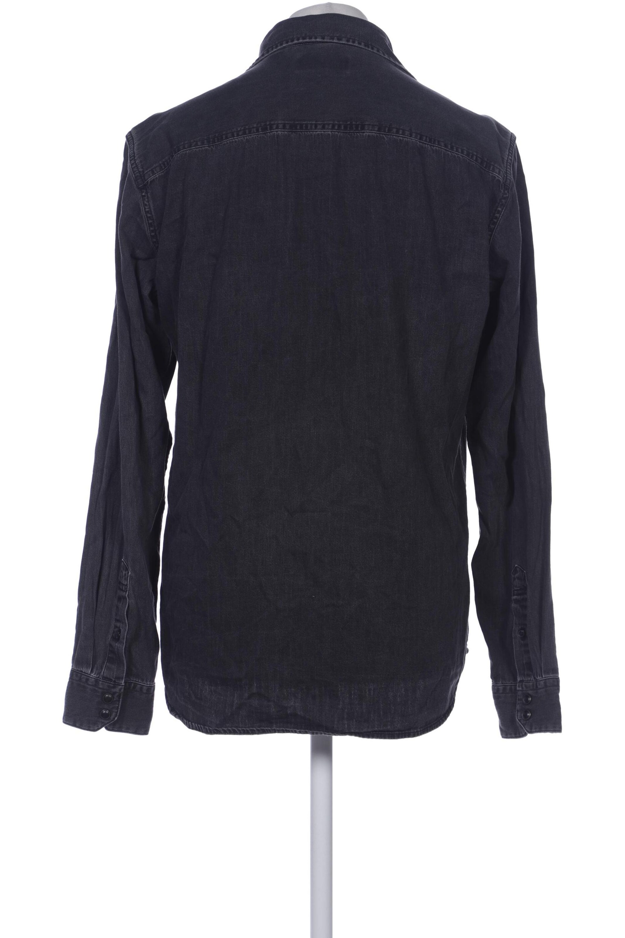 JACK & JONES Button Up Shirt in L in Grey