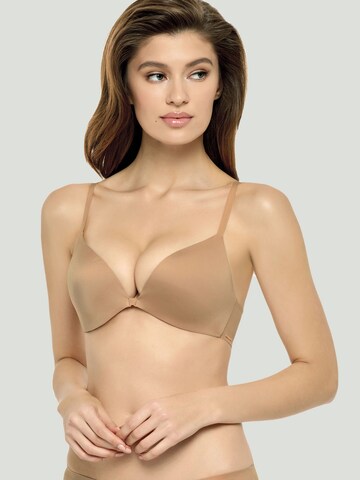 Marc & André T-shirt Bra in Beige: front