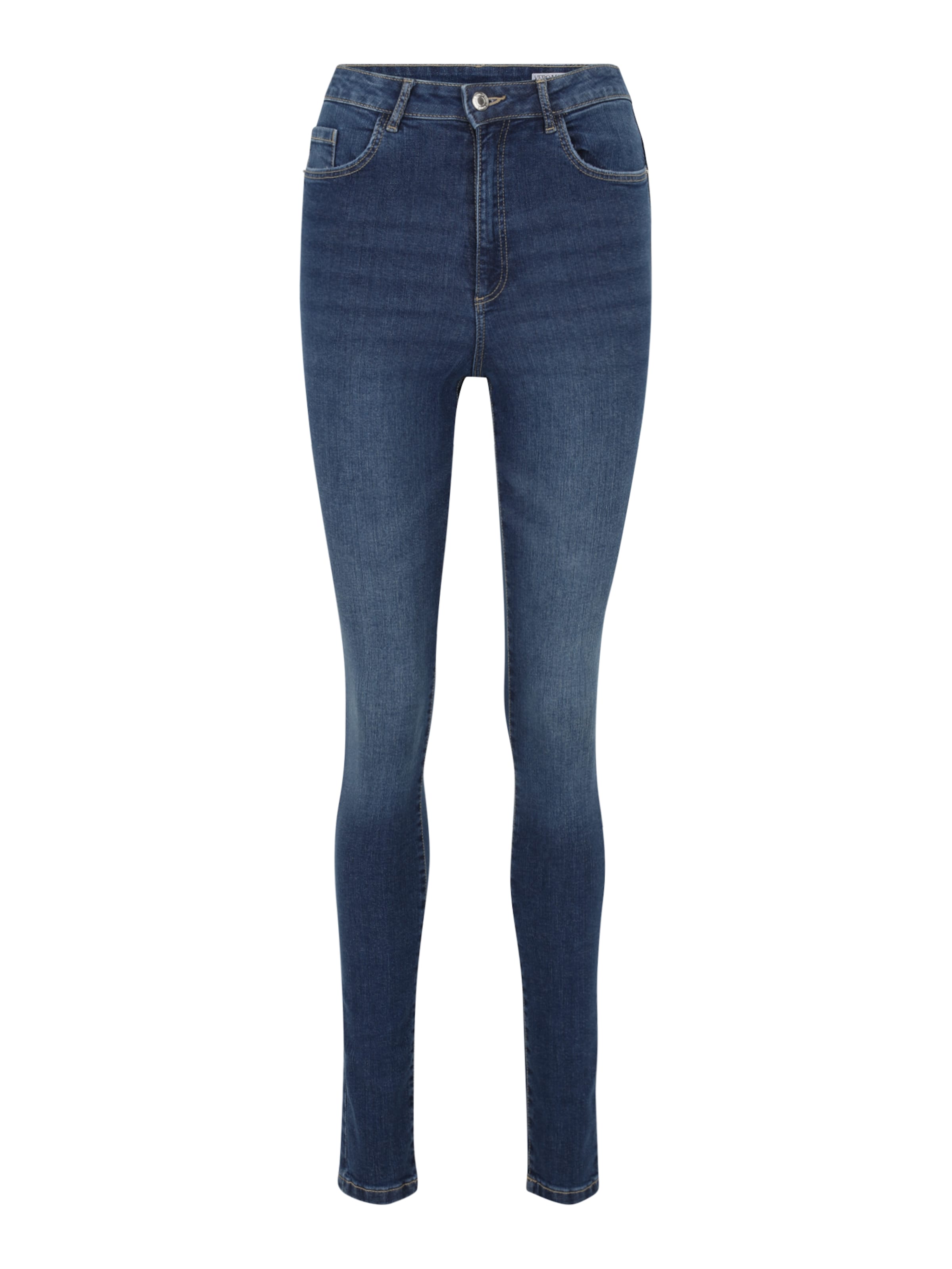 mėlyna Vero Moda Tall Siauras Džinsai 'VMSOF': priekis