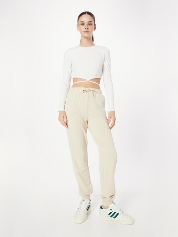 ONLY PLAY Tapered Workout Pants 'MAE' in Beige