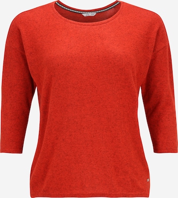 Z-One T-shirt 'Mia' i röd: framsida