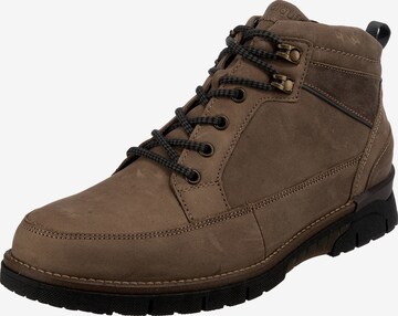 WALDLÄUFER Lace-Up Boots 'H-markus' in Brown: front