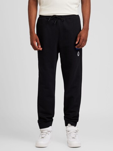HUGO Tapered Pants 'Nimaytro' in Black: front