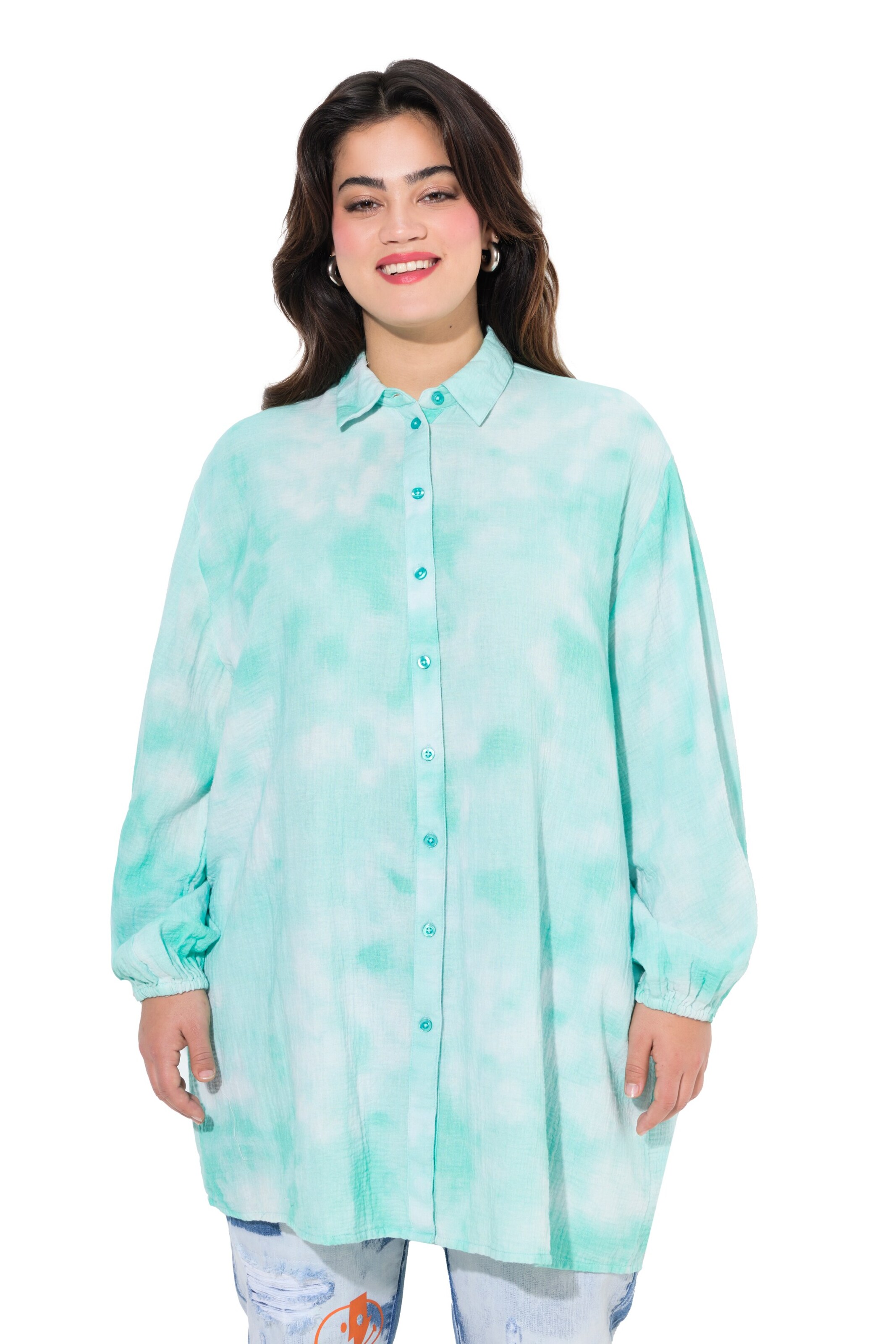 Angel of Style Blouse in Groen: voorkant