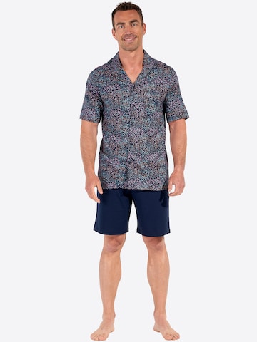 Pyjama court ' Sleepwear Vineyard ' HOM en bleu