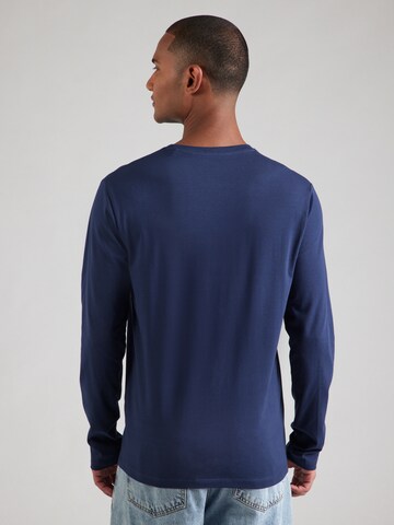 Pepe Jeans Tričko – modrá: zadní strana