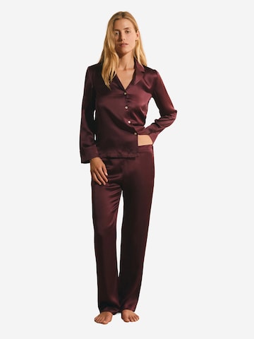 Camicia da notte 'Pearly' di ETAM in rosso