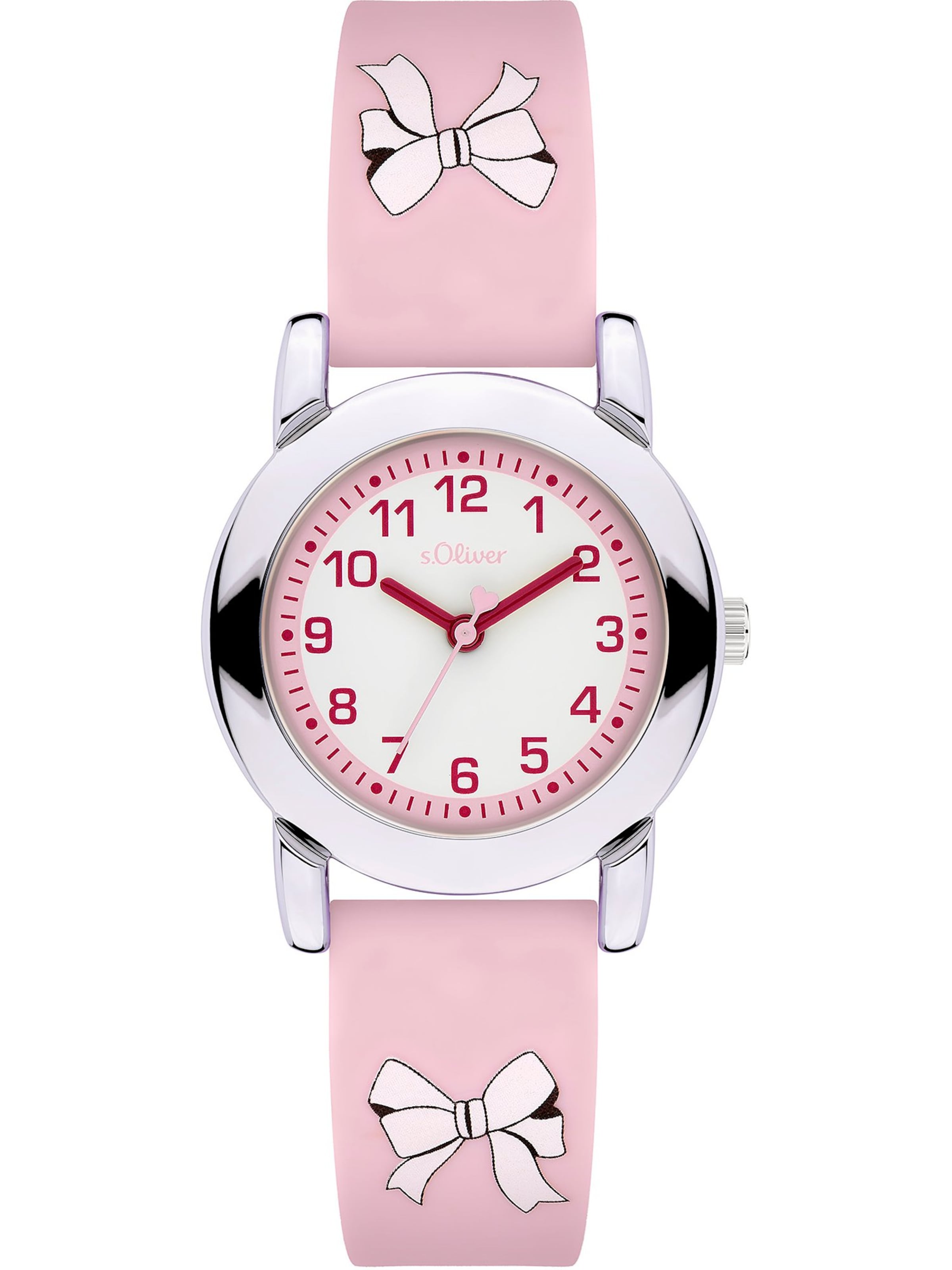 s.Oliver Uhr in Pink: Vorderseite
