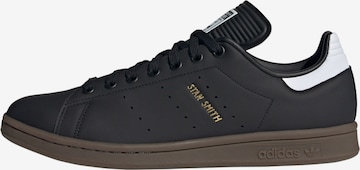 ADIDAS ORIGINALS Sneakers low 'Stan Smith' i svart: forside