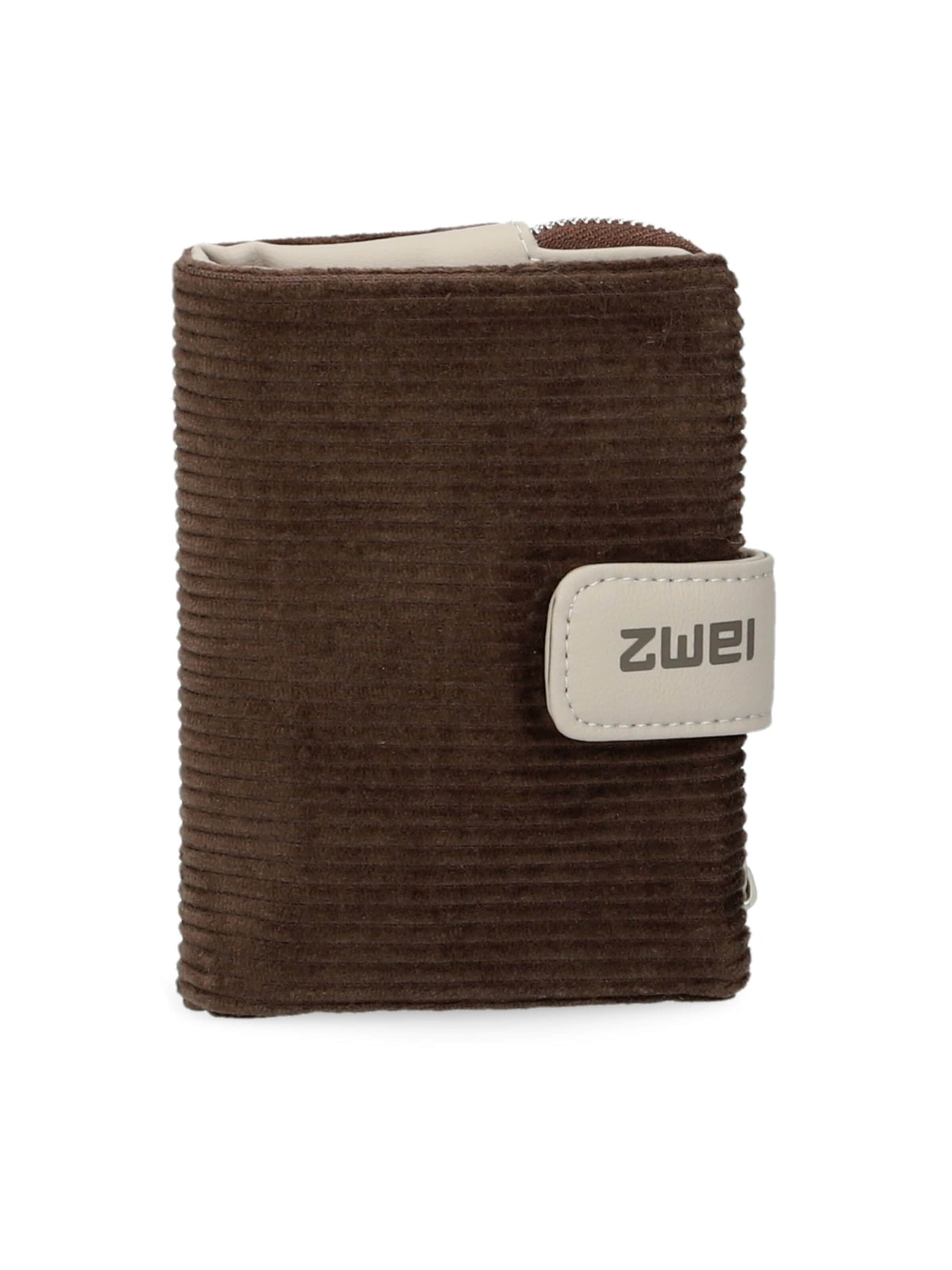 ZWEI Wallet 'MADEMOISELLE.M MW5' in Brown: front