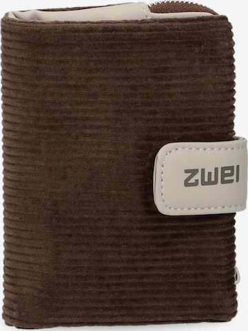 ZWEI Wallet 'MADEMOISELLE.M MW5' in Brown: front
