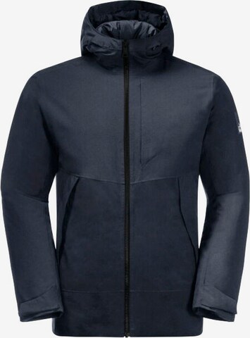 Veste outdoor 'TEMPELHOF' JACK WOLFSKIN en bleu : devant