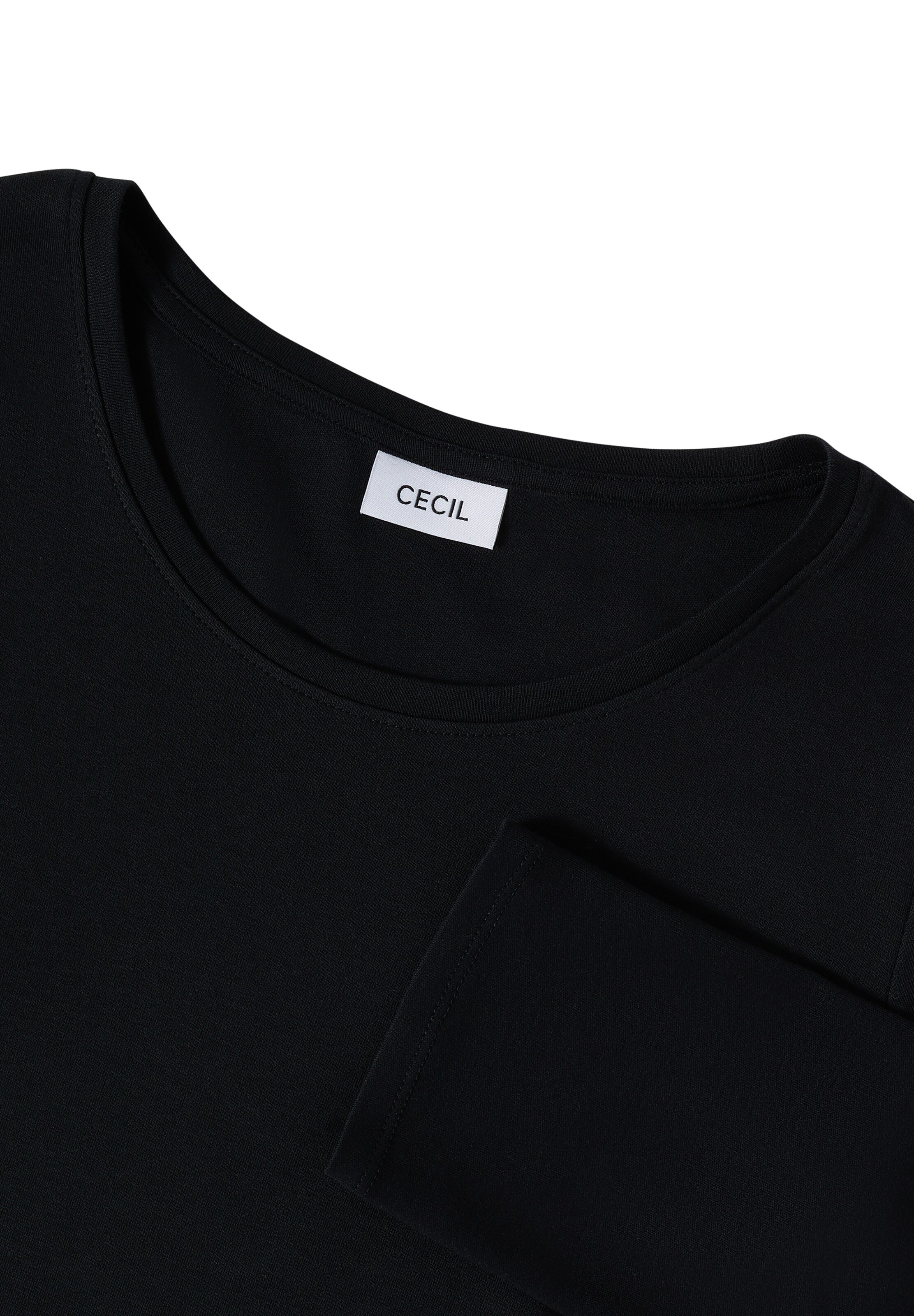 CECIL Shirt in Schwarz