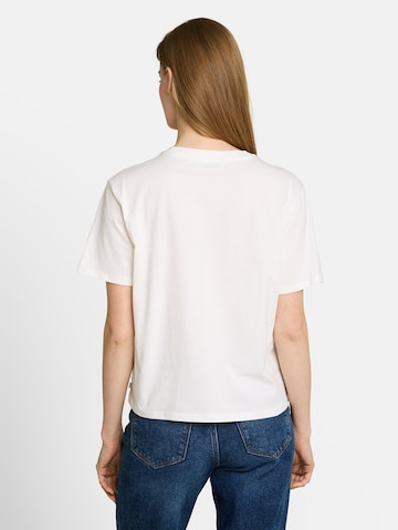 TOM TAILOR DENIM T-Shirt in Weiß