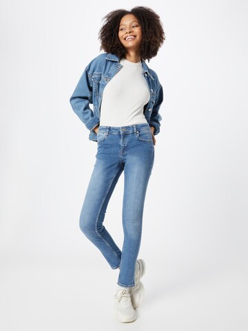 Skinny Jean 'CHERRY' Oasis en bleu