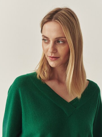 Pull-over 'PONNO' TATUUM en vert