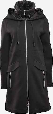 Fuchs Schmitt Between-Seasons Coat 'Scuba' in Black: front