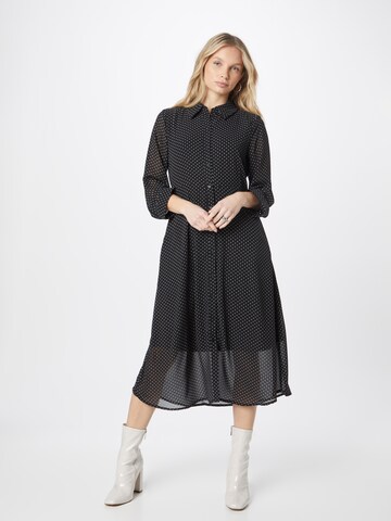 NÜMPH Shirt Dress 'AMILIA' in Black: front