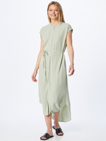 Robe-chemise 'Lania' MSCH COPENHAGEN en vert : devant