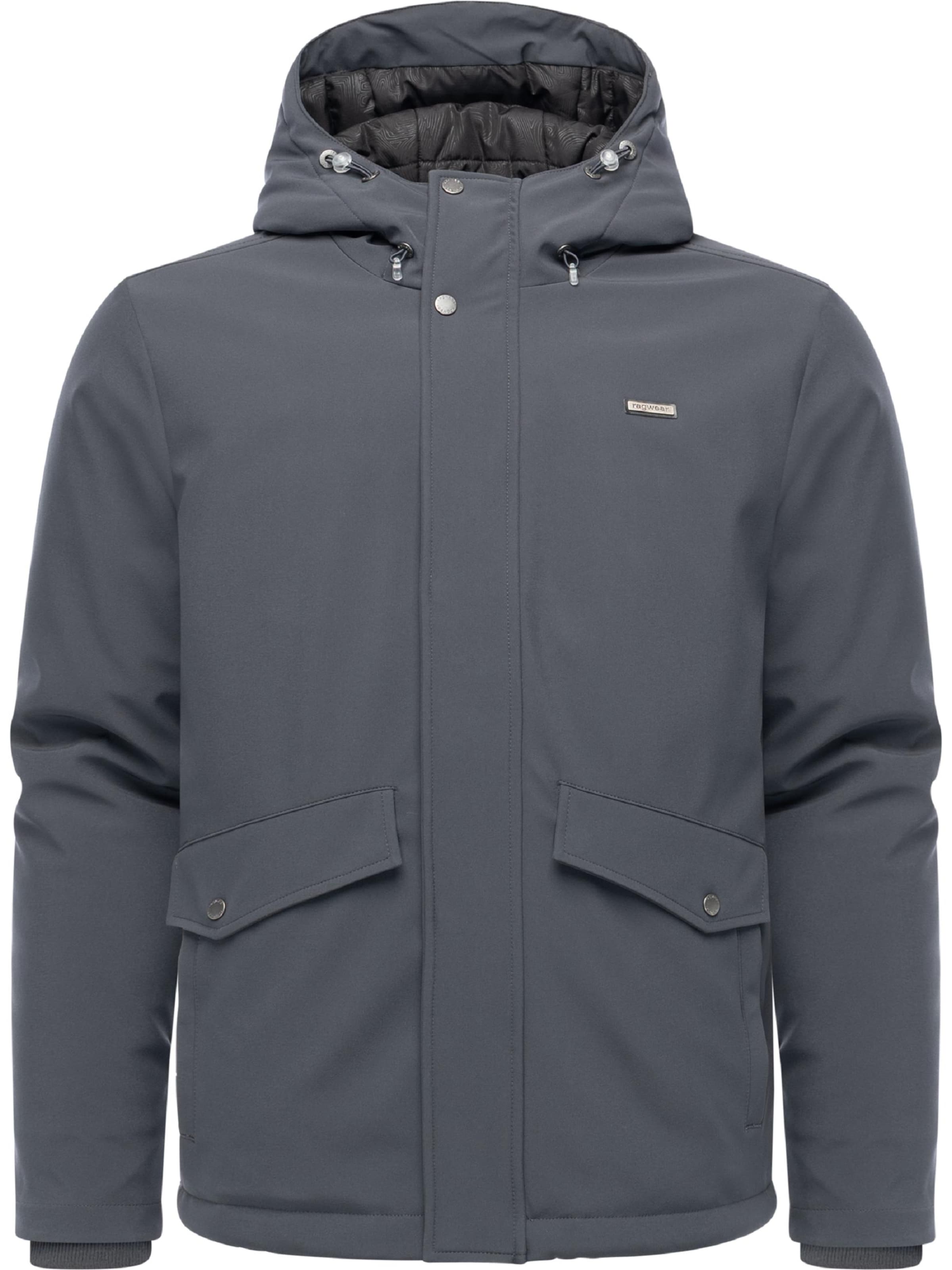 Ragwear Jacke 'Shellis' in Grau: Vorderseite