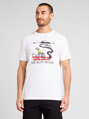 Lindbergh - Camiseta en blanco: frente