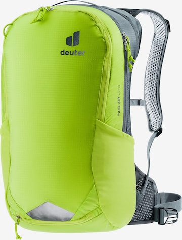 DEUTER Sports Backpack 'Race Air' in Green: front