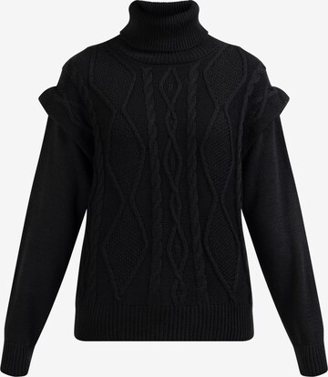 DreiMaster Vintage Sweater 'Naemi' in Black: front