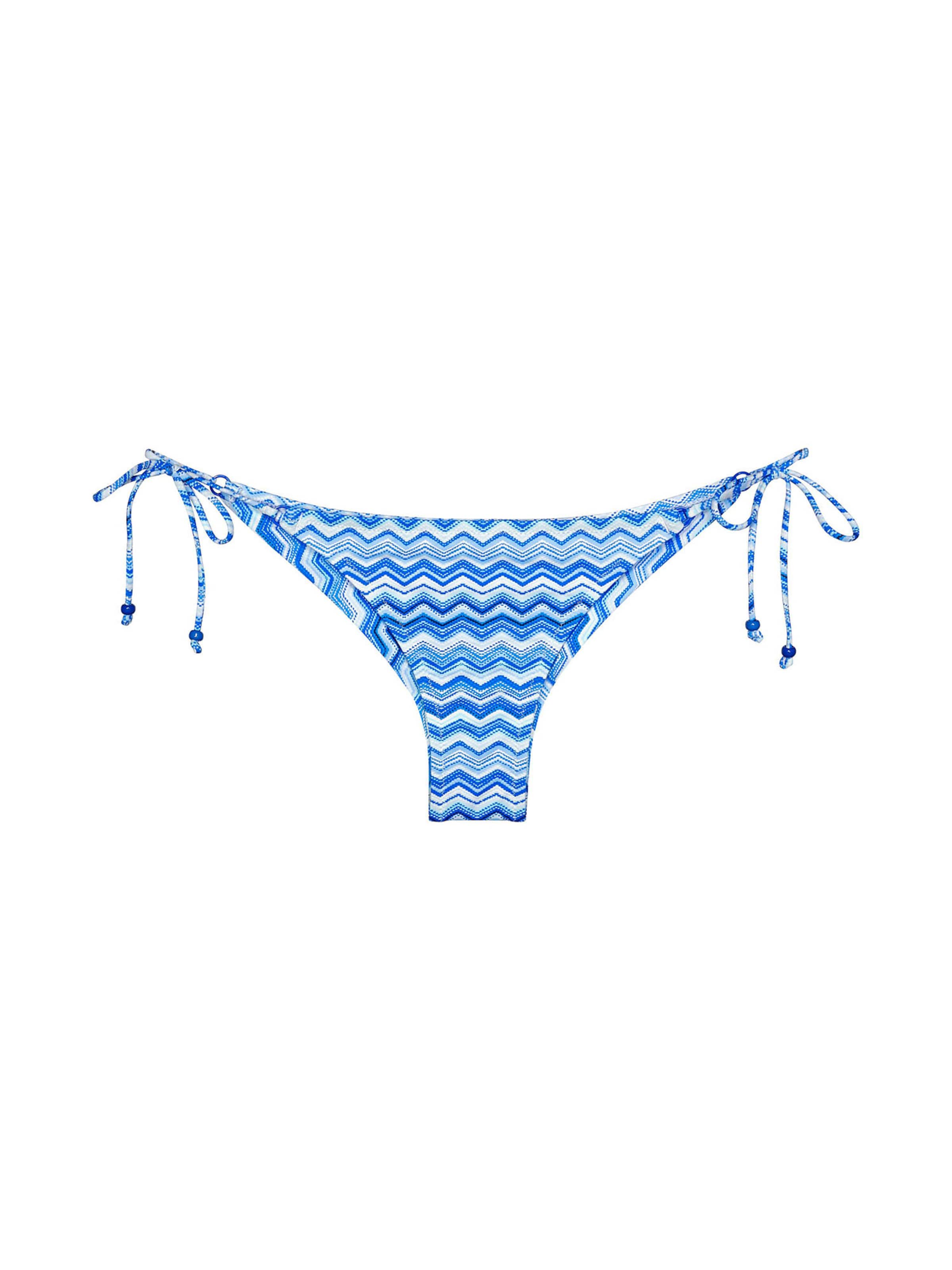 TRIUMPH Bikinibroek ' Red Label Mix & Match Summer ' in S in de kleur Blauw / Wit, Productweergave