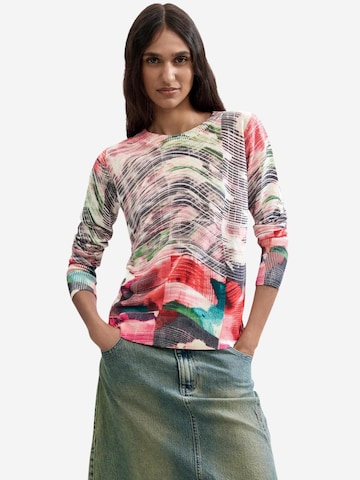Desigual Trui 'JERS_GLITCH 26WWJF32' in Rood: voorkant