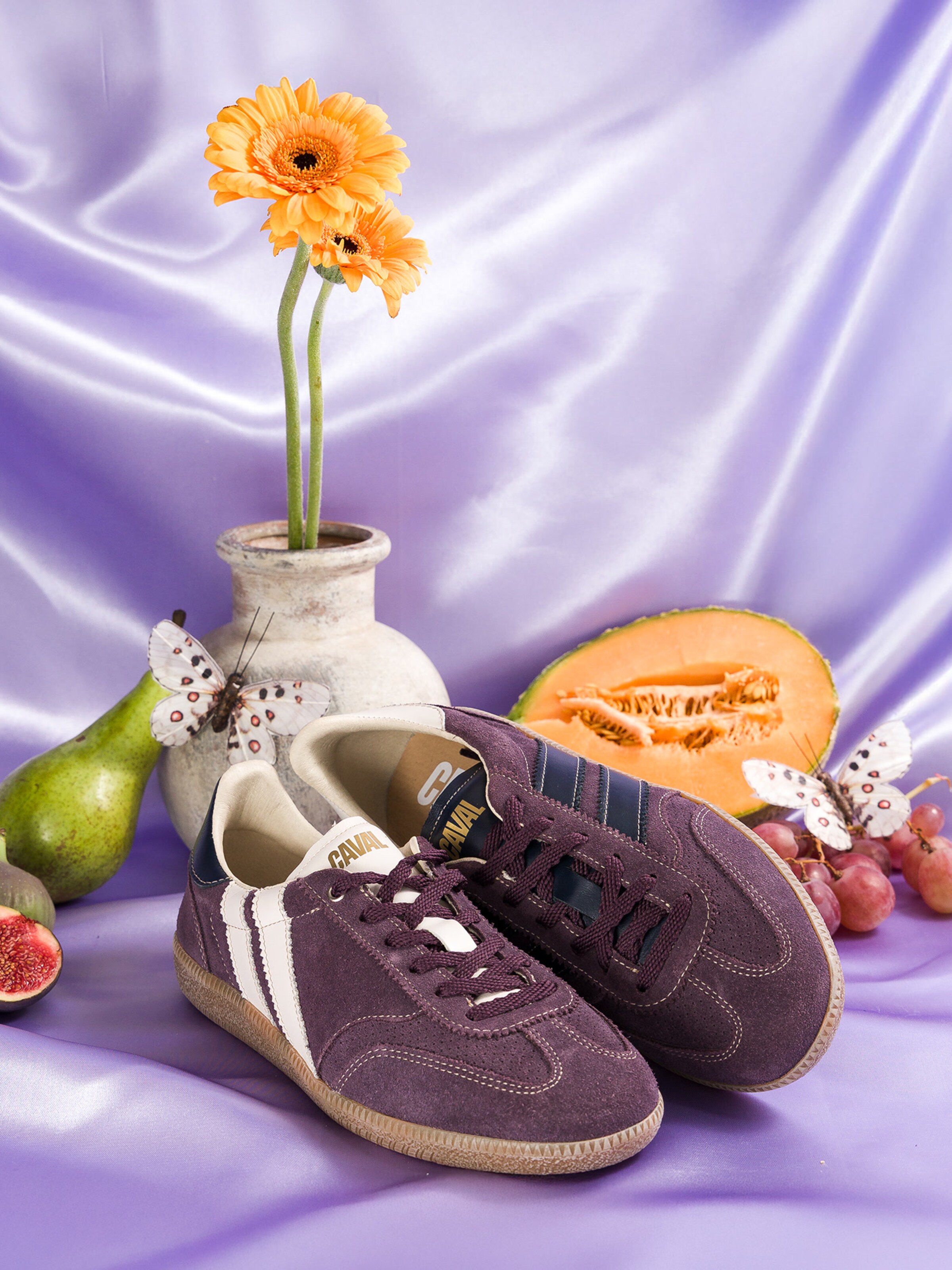 Caval Platform trainers ' PULSE ' in Purple
