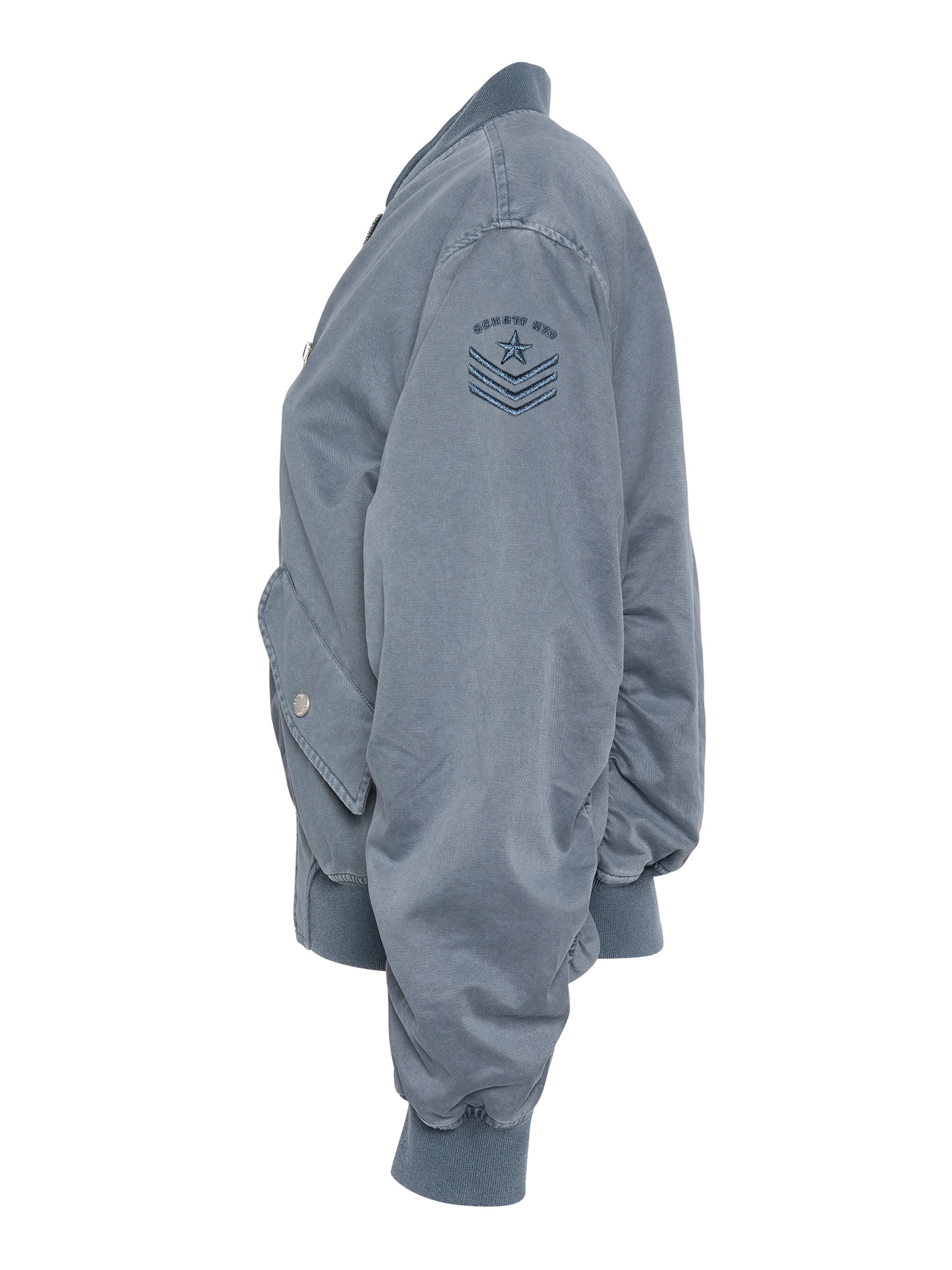 Manteau mi-saison Schott NYC en bleu