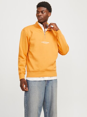 JACK & JONES Sweatshirt 'JORVesterbro' i gul: forside