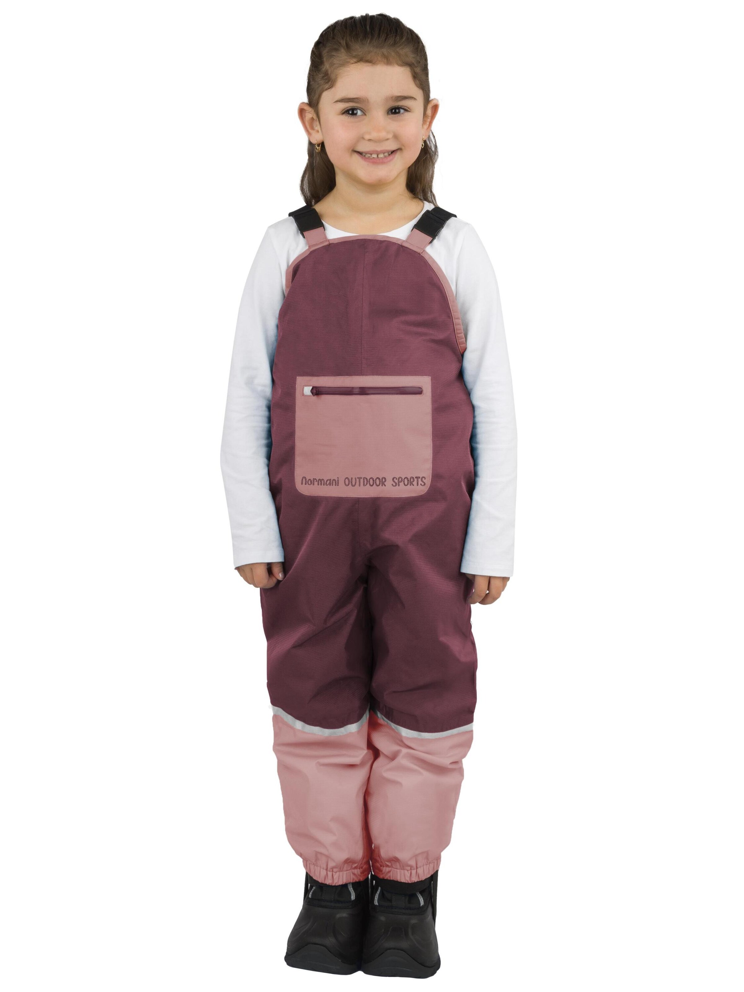 normani Tapered Weatherproof pants 'Twisp' in Red: front