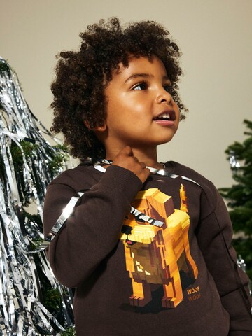 Sweat NAME IT en marron