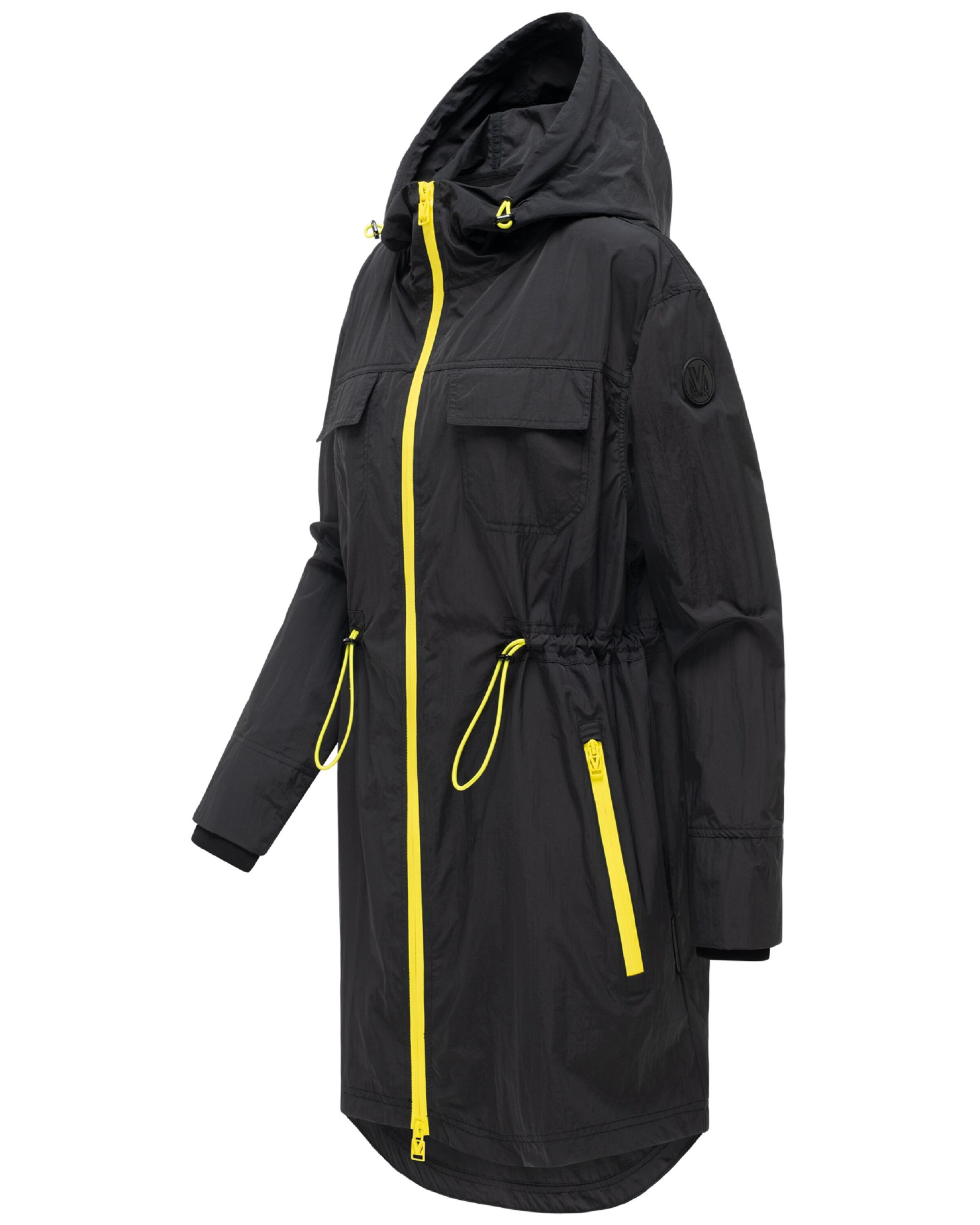 MARIKOO Tussenparka 'Trüffelbonbon 16' in Zwart