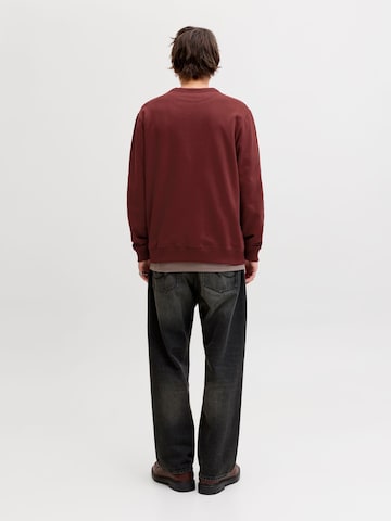 JACK & JONES Sweatshirt 'JORNorrebro' in Rood