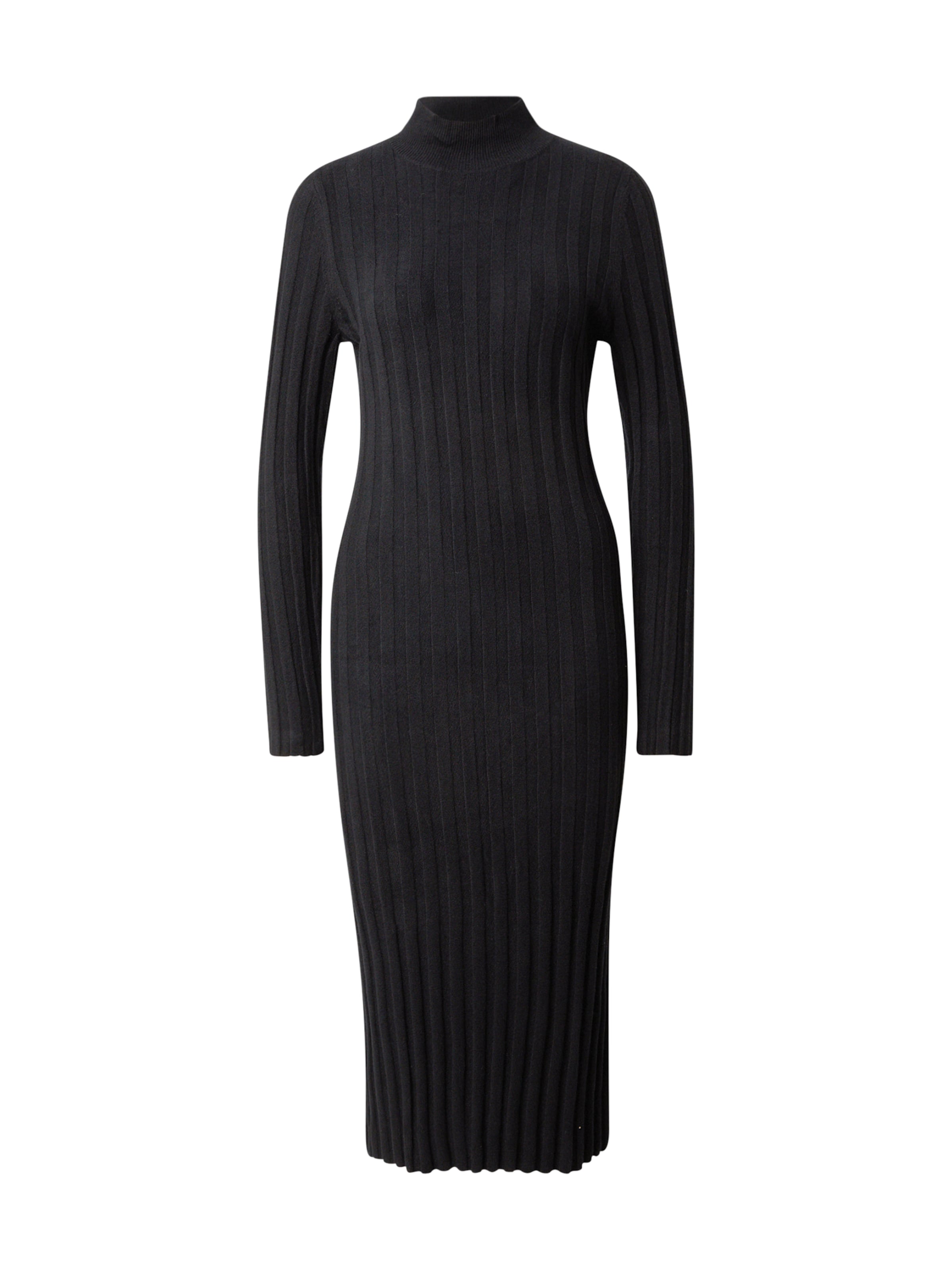 GAP Pletené šaty - Čierna: predná strana