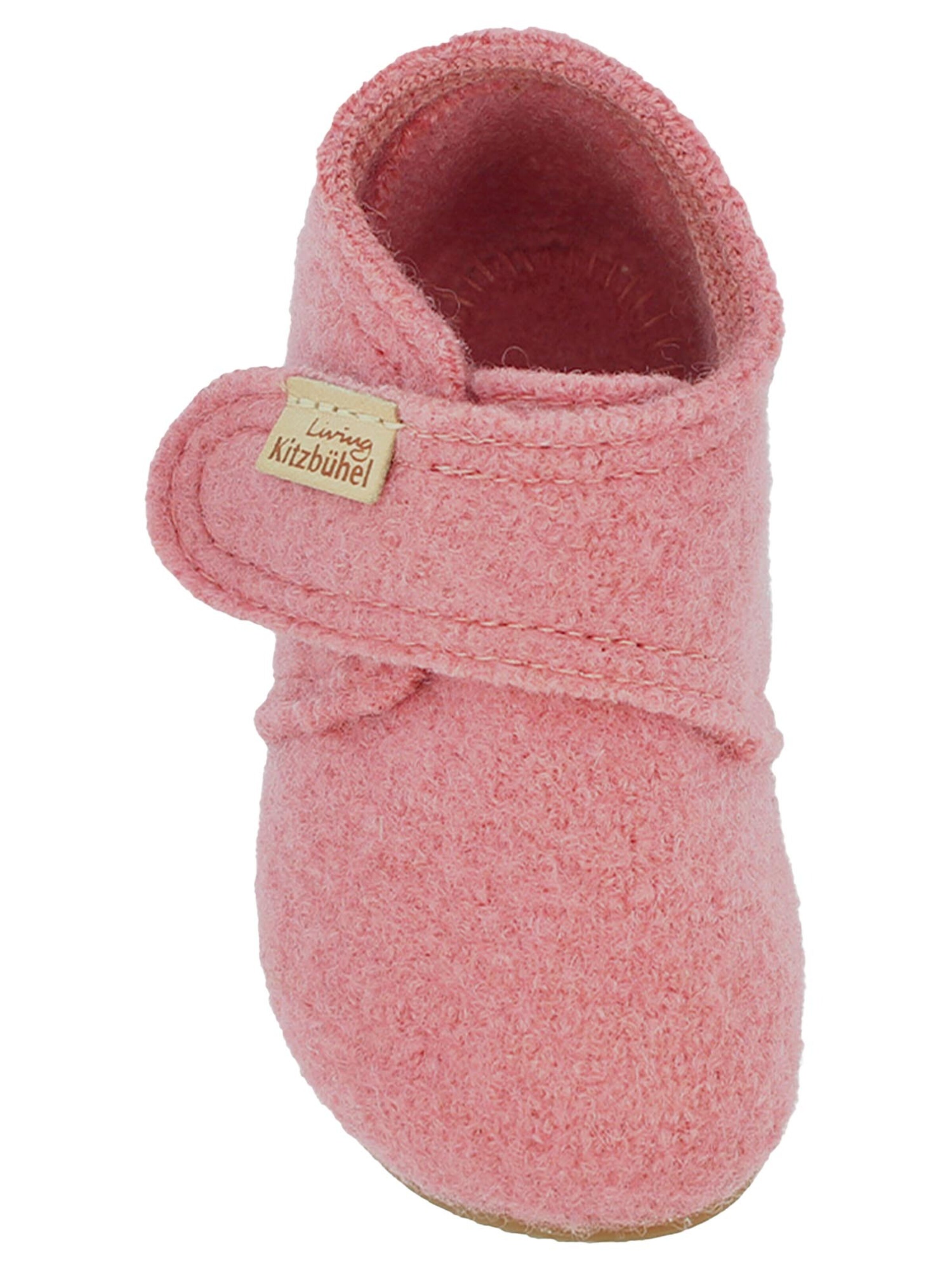 Living Kitzbühel Huisschoenen 'Schurwolle' in Roze